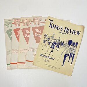The Good 'n Easy Series Vintage Sheet Music Collection 5 Piece Lot